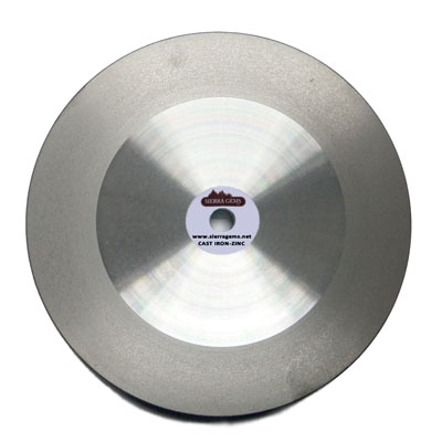 Cast Iron Zinc Polishing Lap 8"