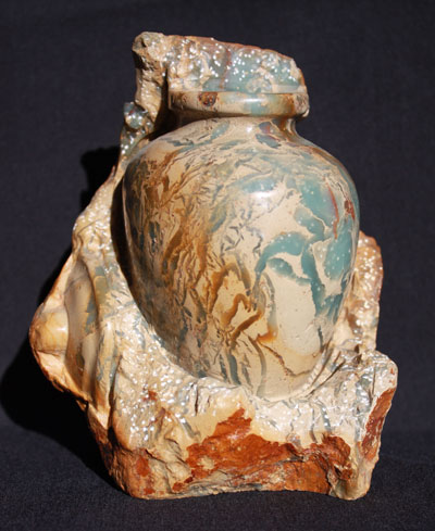 6" Hand Carved Shoushan Stone Carving