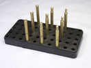 6mm Brass Dop Stick Set - 10 Piece