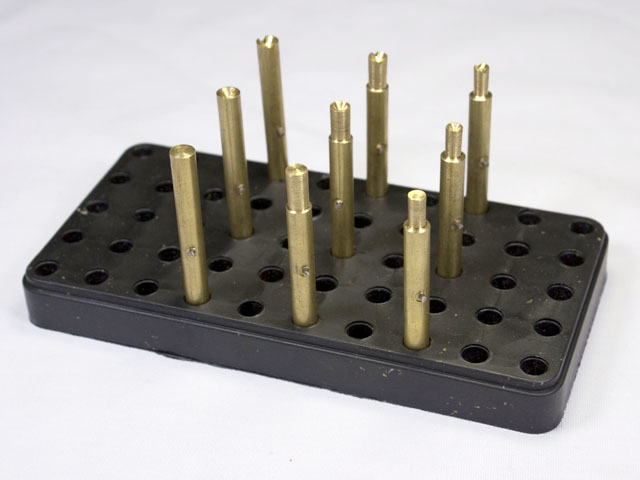 1/4" Brass Dop Stick Set - 10 Piece