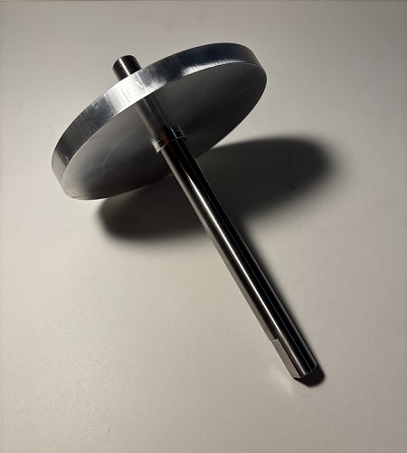 Platen with Keyed Spindle Shaft Assembly